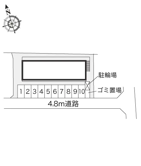 ★手数料０円★箕面市萱野 月極駐車場